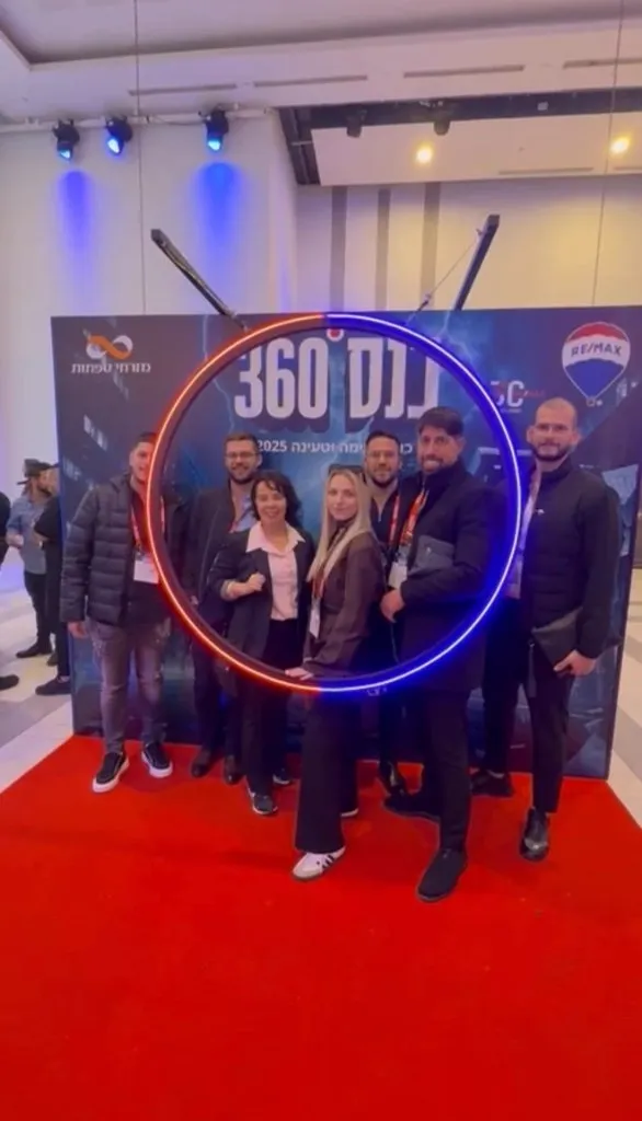 הצוות בכנס 360 של RE/MAX ישראל